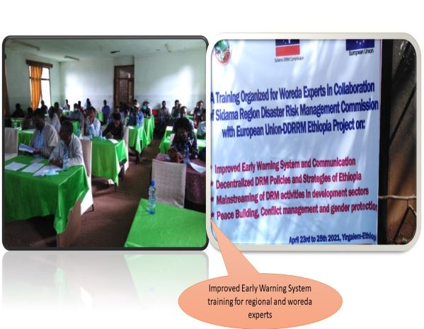 Improved Early Warning System training for regional and woreda experts